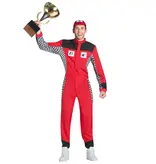 Kostuum Racing Champion Rood