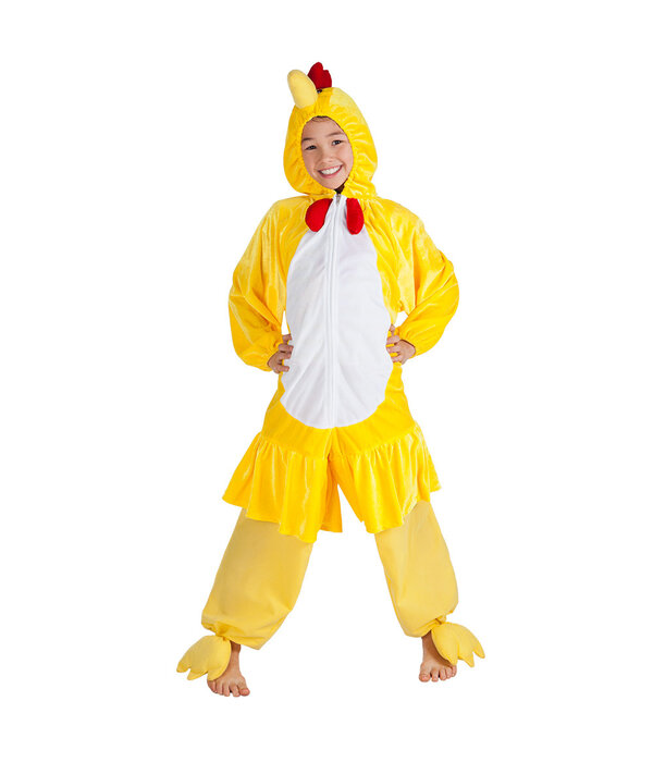 Kostuum Kip Pluche Kind (140cm)