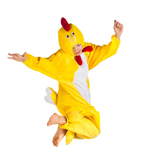 Kostuum Kip Pluche Kind (140cm)