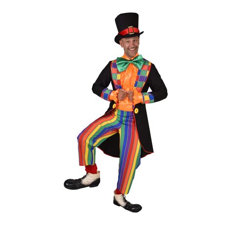 Kostuum Clown Heren August