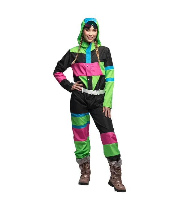 Skipak 80's Babe Zwart Neon