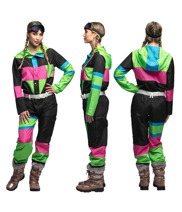 Skipak 80's Babe Zwart Neon