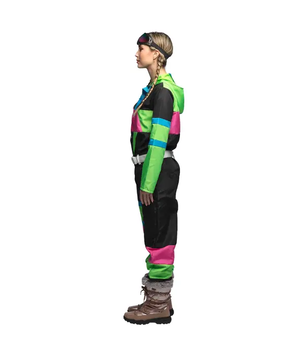 Skipak 80's Babe Zwart Neon