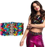 Regenboog Riem Pailletten