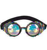Partybril Mirage Pailletten Regenboog