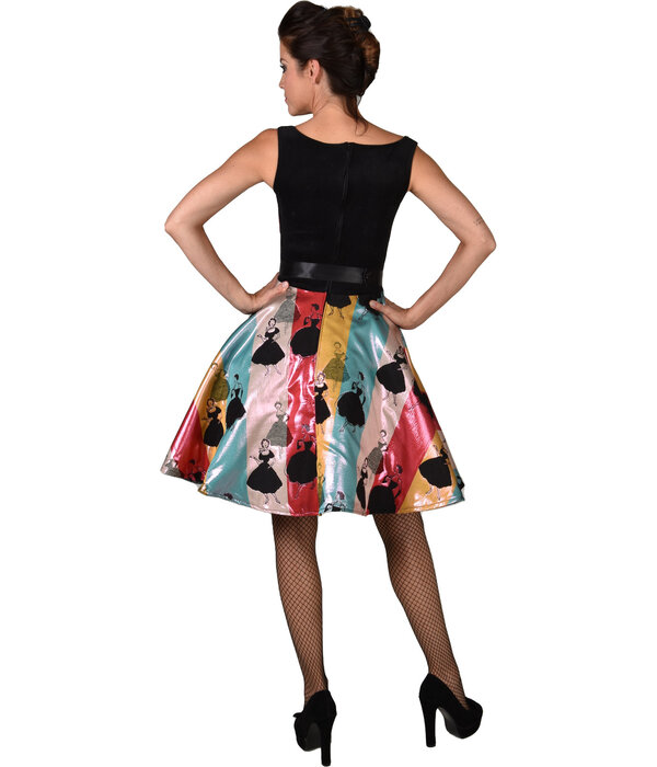 Rock 'n Roll Jurk  50's Dames Avril