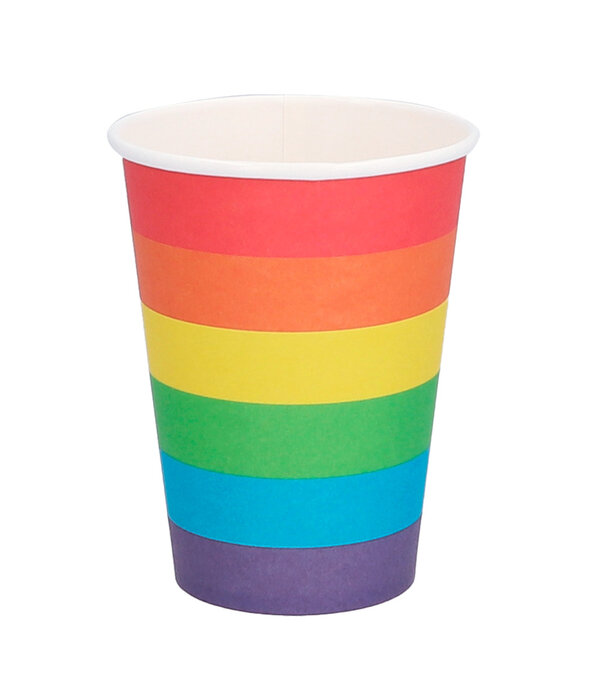 Bekertjes Regenboog 25cl (8st)