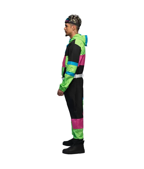 Skipak 80's Dude Zwart Neon