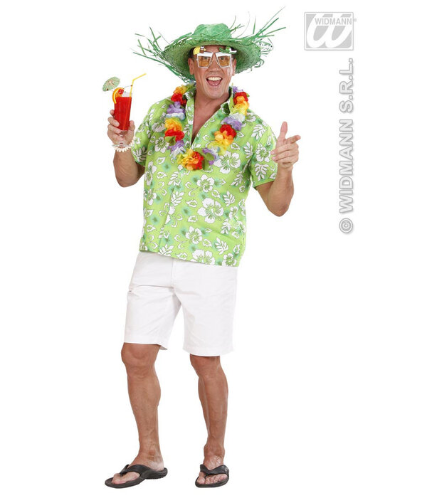 Hawaii shirt groen