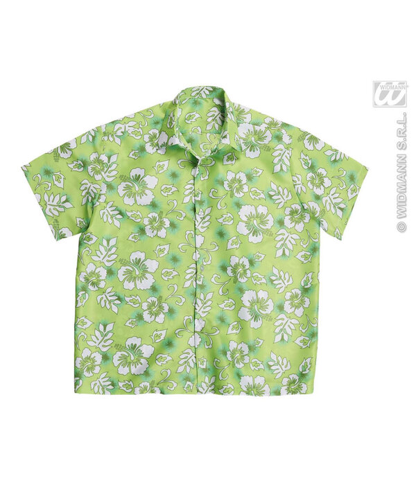 Hawaii shirt groen