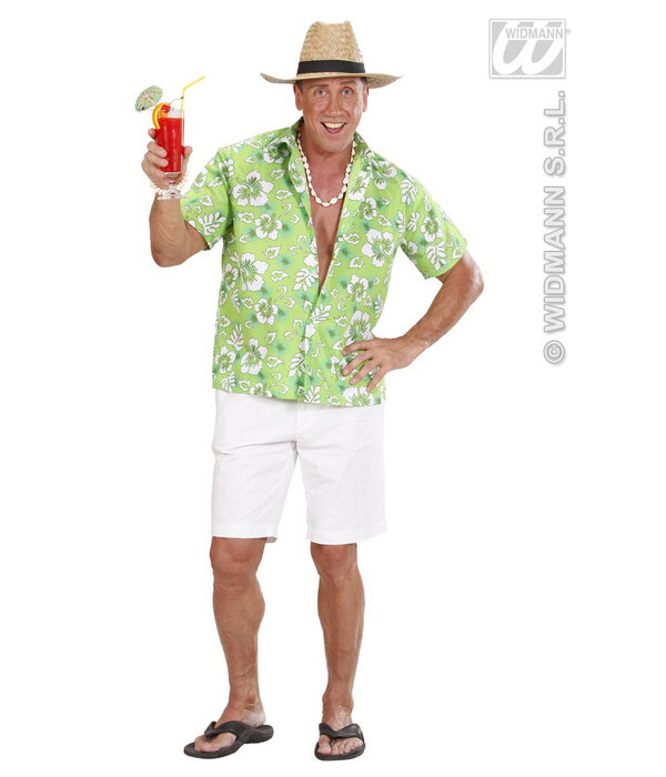 Hawaii shirt groen