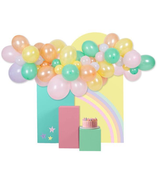 Ballonslinger Unicorns & Rainbows (66 ballonnen)