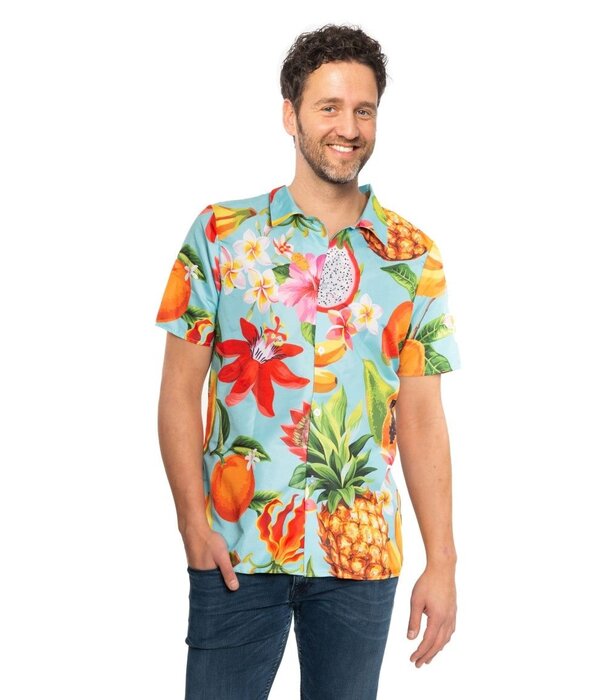 Foute Party Hawaii Blouse Tropical Fruit