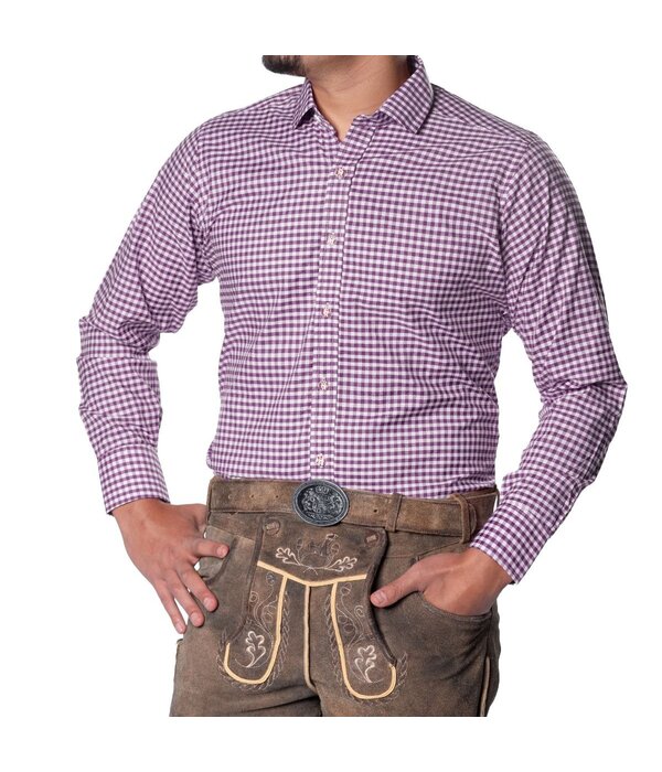 Trachten Blouse Oktoberfest Paars