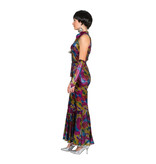Disco Jumpsuit Regenboog Glitter Dames Kelly