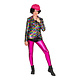 Regenboog Glitter Jas Dames
