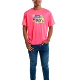 T-Shirt Pink I Love The 90's Heren