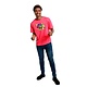 T-Shirt Pink I Love The 90's Heren