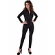 Catsuit Jersey zwart
