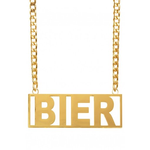 Bier Ketting Goud