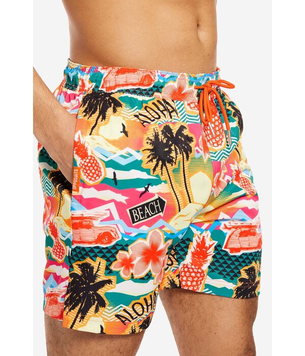 Hawaii Zwembroek Aloha Heren Opposuits