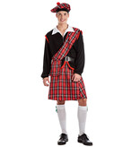 Schotse Doedelzak Speler Kostuum Man