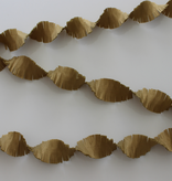 Gouden Crepe Papier Slinger 6 meter