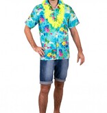 Hawaii Blouse Club Tropicana Blauw