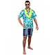 Hawaii Blouse Club Tropicana Blauw