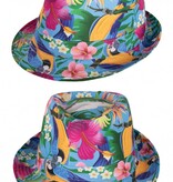 Party Hoedje Club Tropicana Blauw