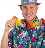 Party Hoedje Club Tropicana Blauw