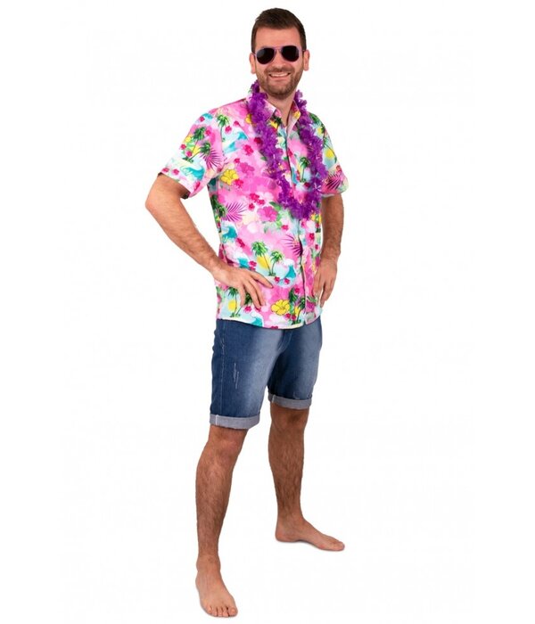 Party Blouse Club Tropicana Roze