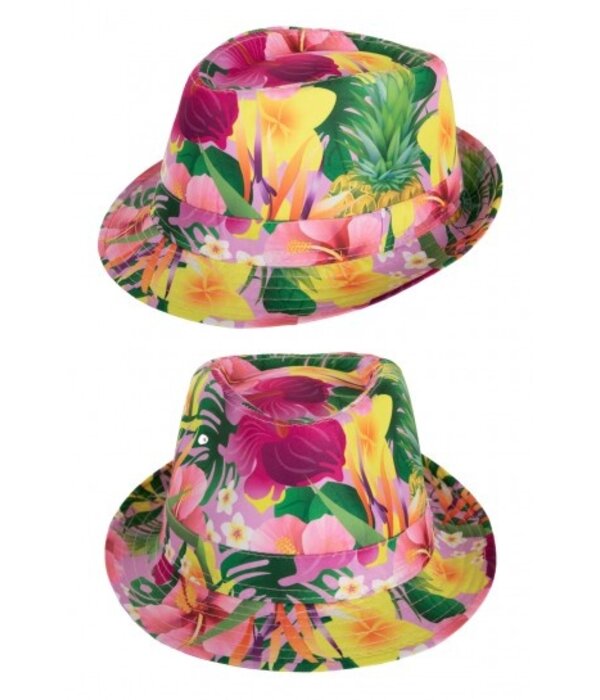 Party Hoedje Club Tropicana Roze