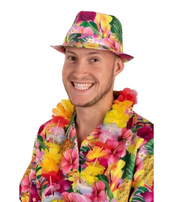 Party Hoedje Club Tropicana Roze