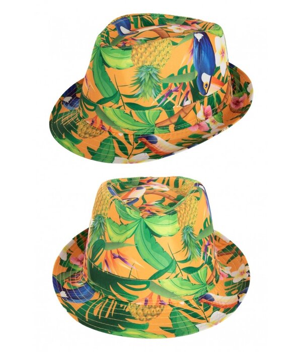 Party Hoedje Club Tropicana Oranje