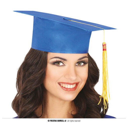 Afstudeerhoed Blauw