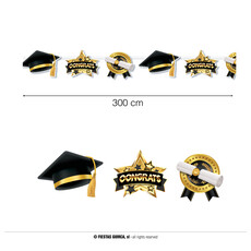 Geslaagd Symbolen Slinger (3m)