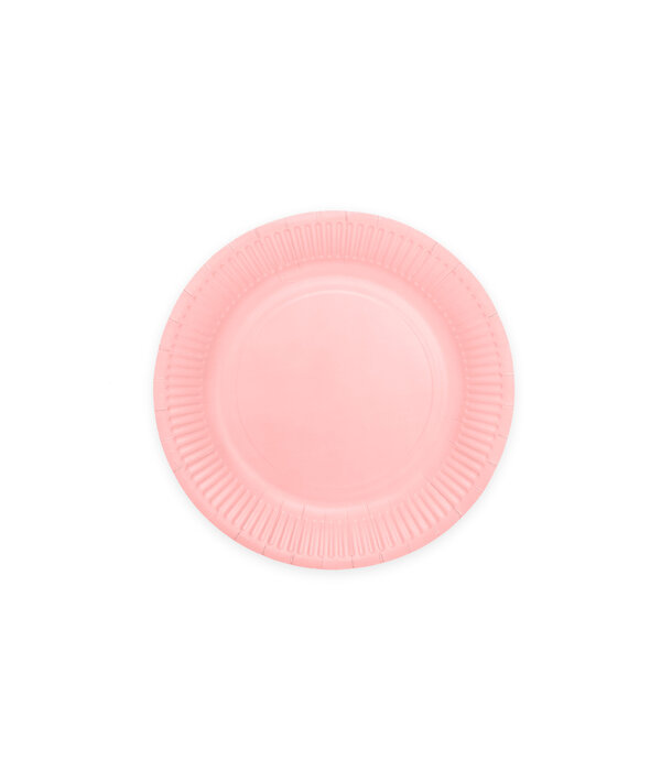 Feestbordjes Zacht Roze 18cm (8st)