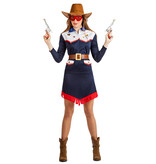 Cowgirl Jurk Samantha Vrouw