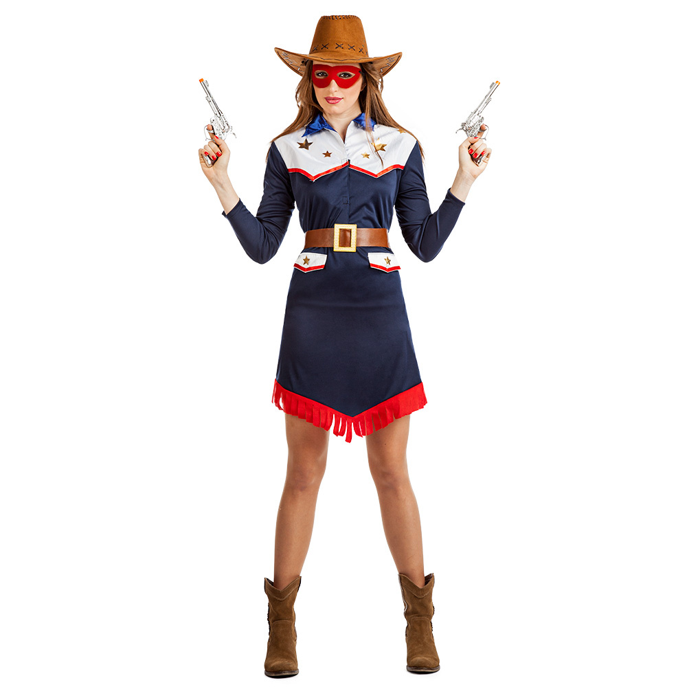 Cowgirl Jurk Samantha Vrouw afbeelding