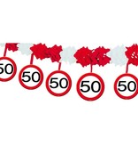 Slinger onderhanger verkeersbord 50