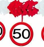 Slinger onderhanger verkeersbord 50