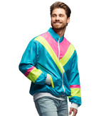 Trainingsjas 90's Retro Dude Blauw Renzo