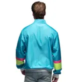 Trainingsjas 90's Retro Dude Blauw Renzo