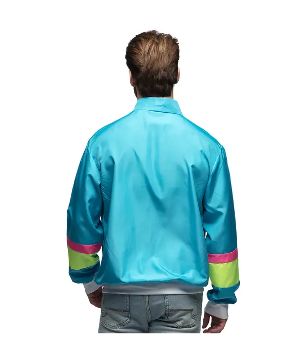 Trainingsjas 90's Retro Dude Blauw Renzo