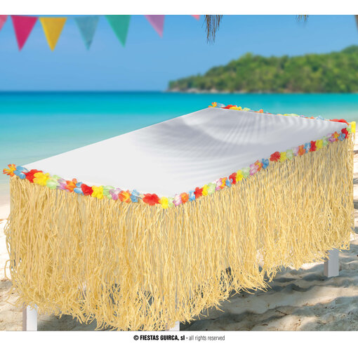 Tafelrok Hawaii Naturel (275x75cm)