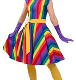 Jurk Regenboog  Roxy