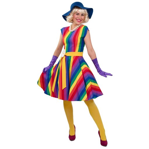 Jurk Regenboog  Roxy