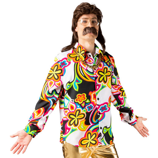 Party Blouse 70's Flower Power