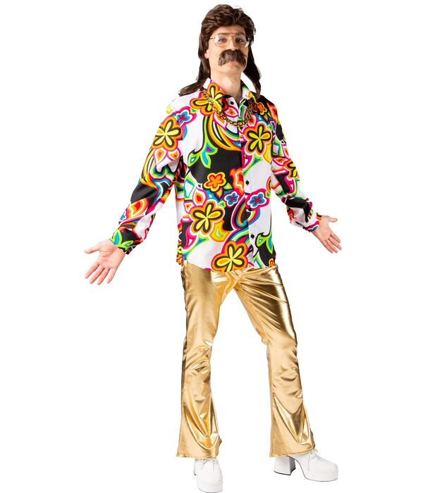 Party Blouse 70's Flower Power